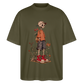 Skeleton Boy - Stanley/Stella Oversized Unisex Bio T-Shirt Blaster - Khaki