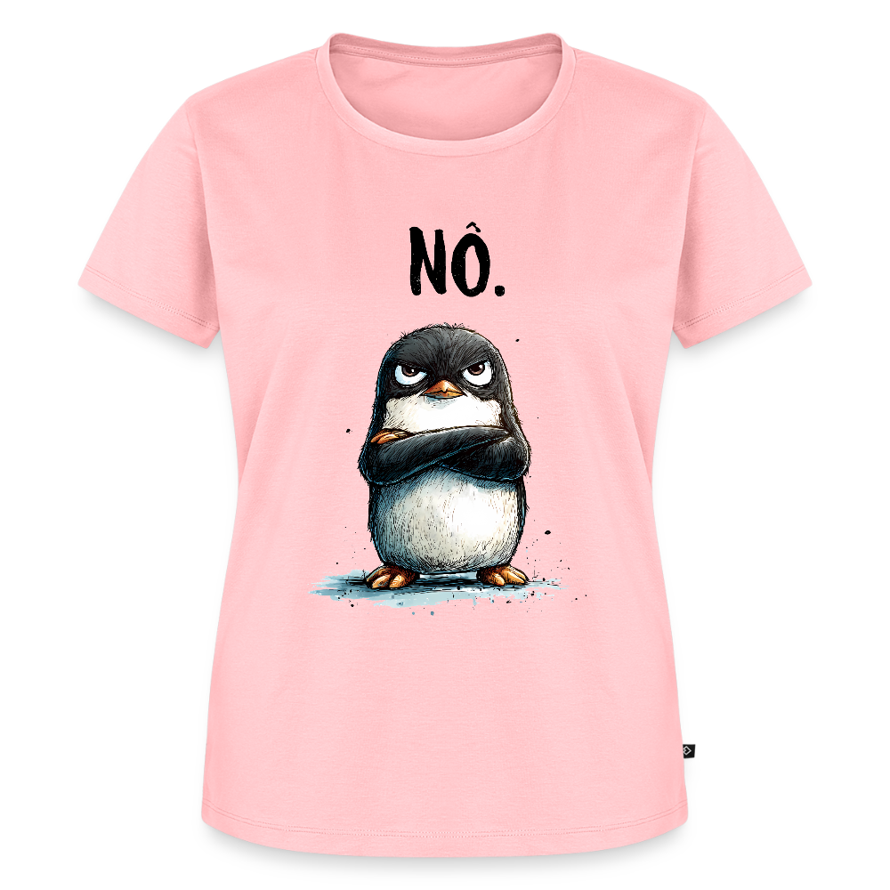 Grumpy Penguin – „NÖ.“ - Frauen Premium T-Shirt - by Artful Alchemist