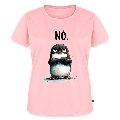 Grumpy Penguin – „NÖ.“ - Frauen Premium T-Shirt - by Artful Alchemist