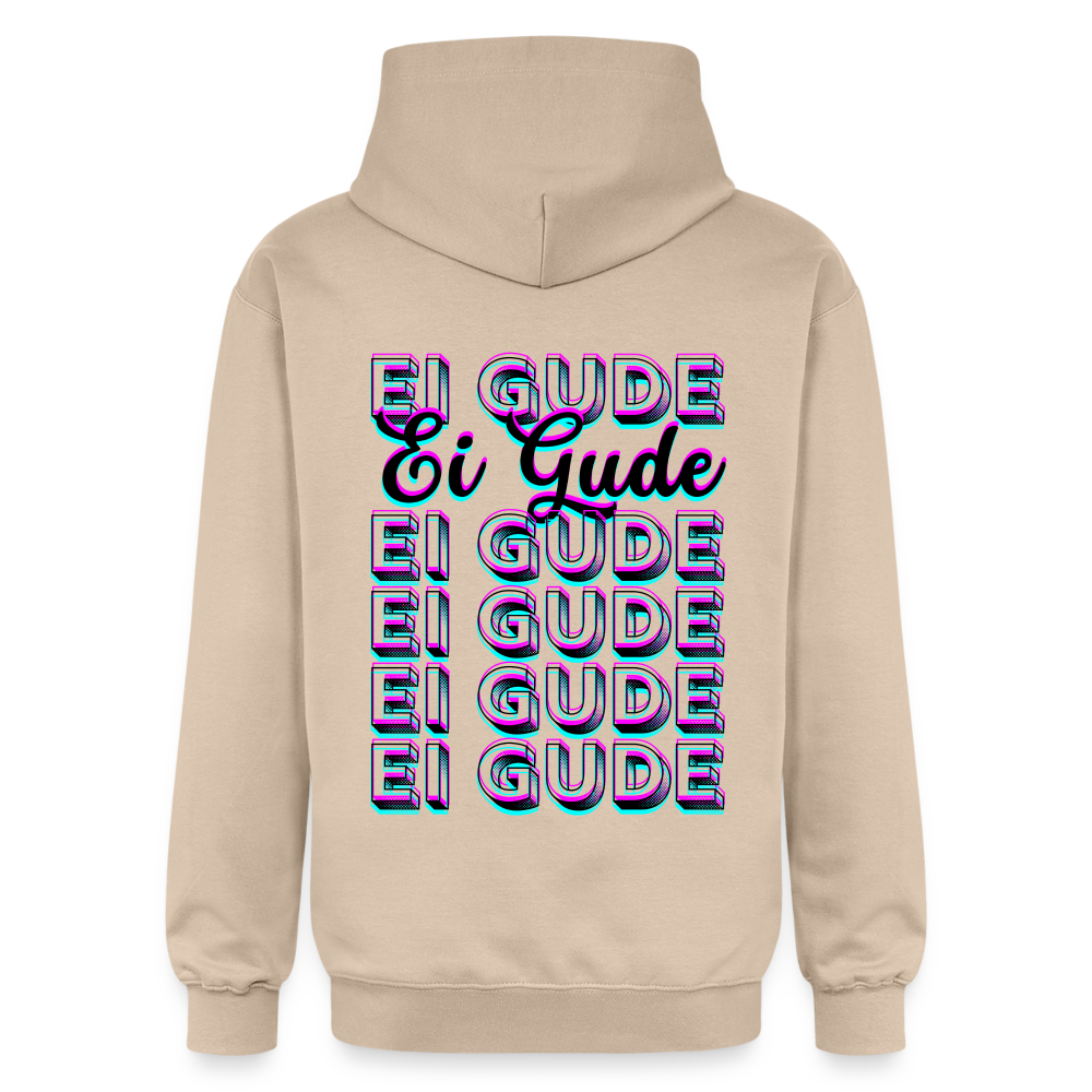 Ei Gude - Hessisch Mundart - Gildan Unisex Softstyle® Midweight Hoodie - Sand