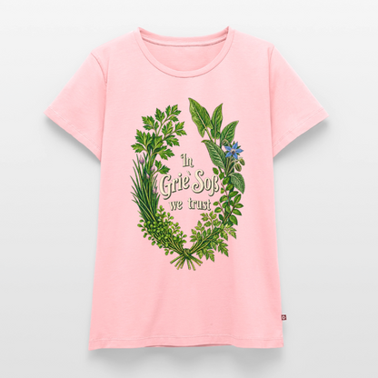 In Grie’ Soß We Trust - Frauen Premium T-Shirt - by Artful Alchemist