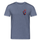 Ocean Heart Brusttaschenformat - Stanley/Stella Unisex Bio-T-Shirt CREATOR - Dunkelblau meliert