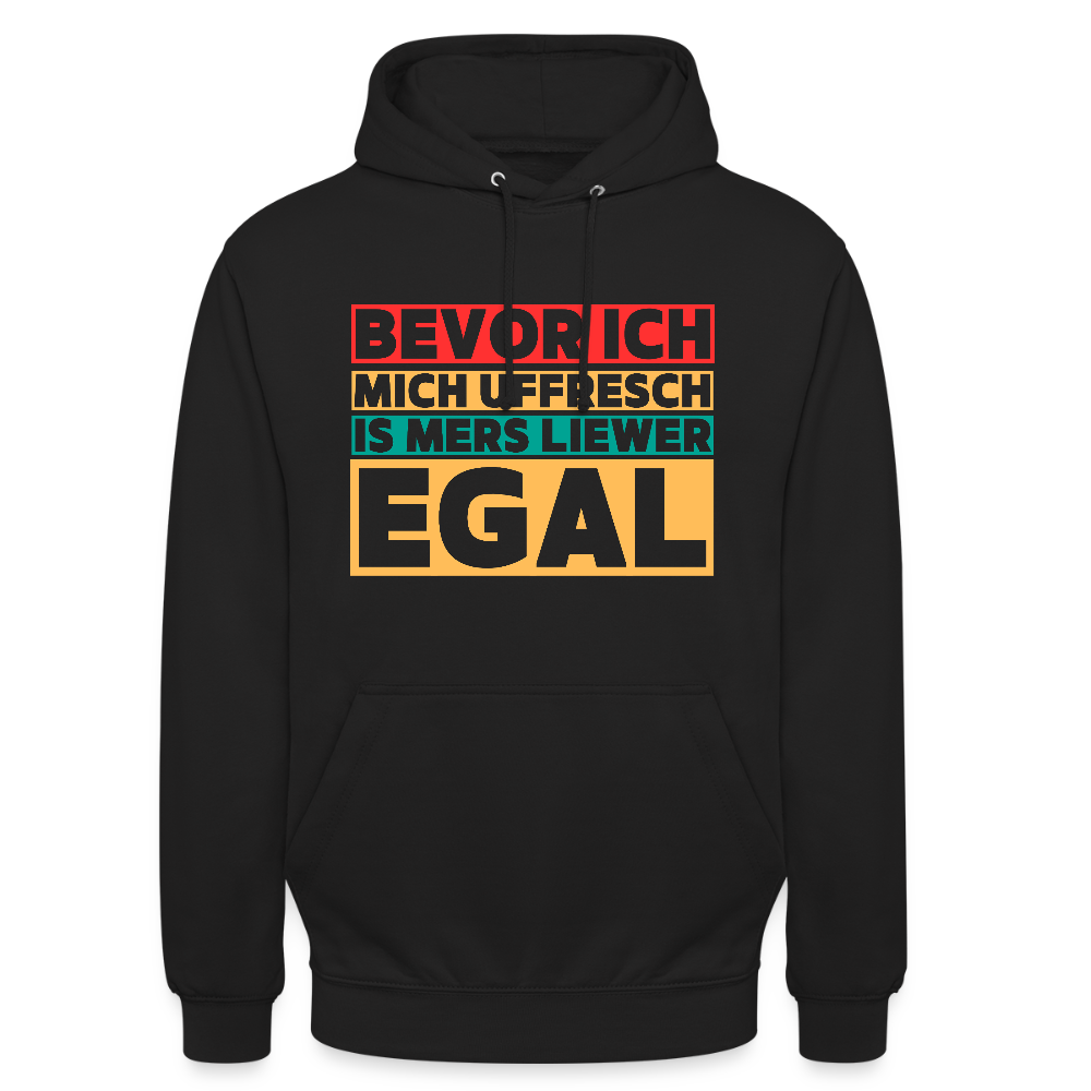 „Gude“ – Retro Look aus Hessen - Unisex Hoodie - Schwarz