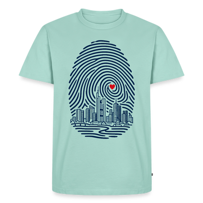 Frankfurt im Herzen – Männer Premium T-Shirt - Mint 