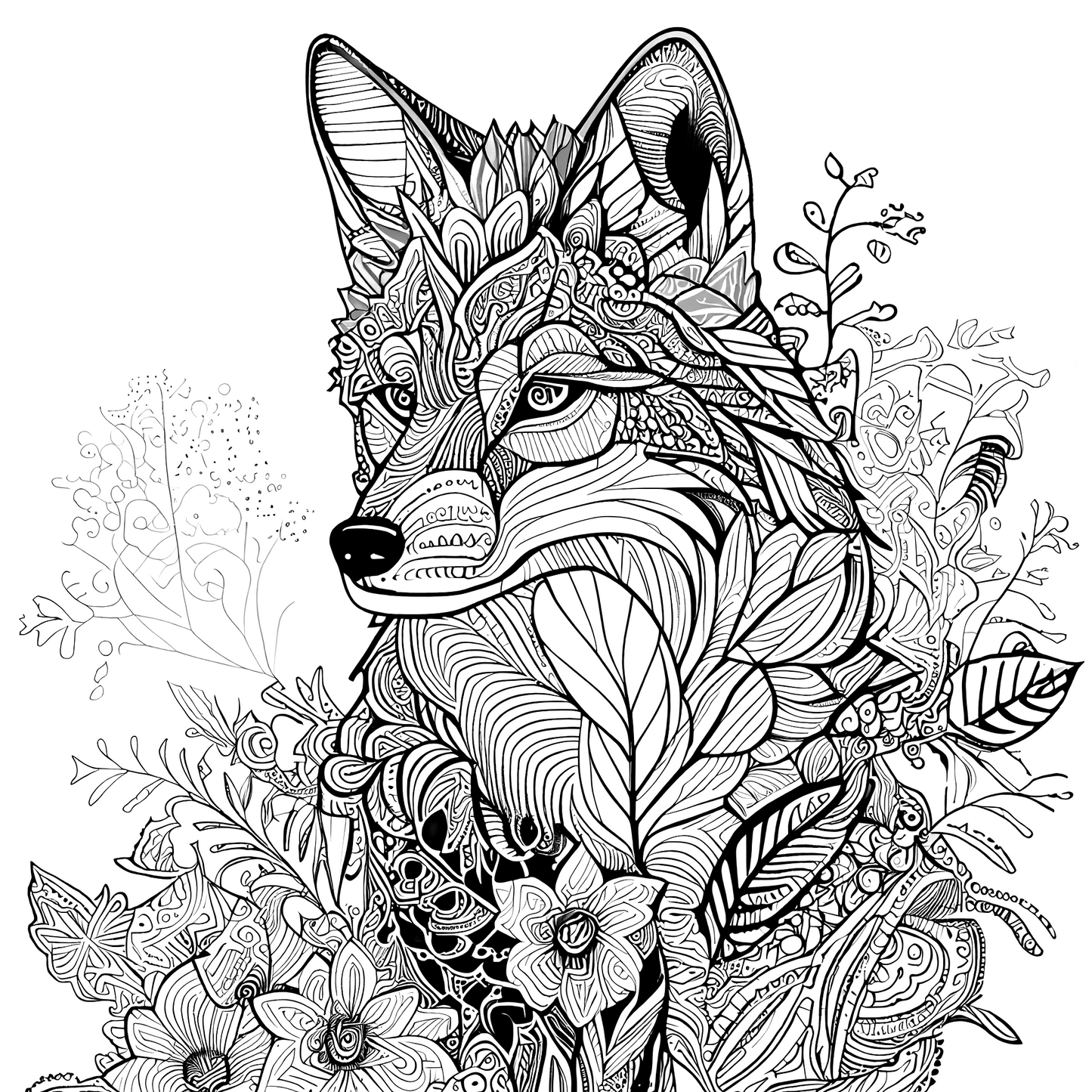 Psychedelisches Malbuch: für Erwachsene - Kreative Entspannung & Stressabbau