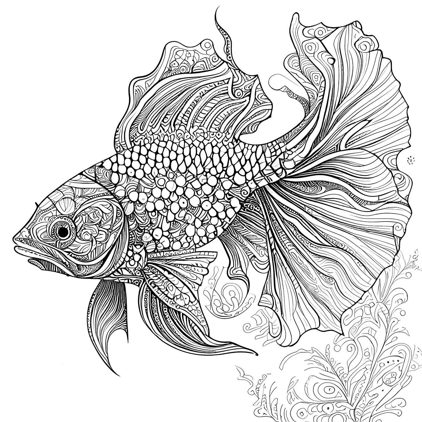 Psychedelisches Malbuch: für Erwachsene - Kreative Entspannung & Stressabbau