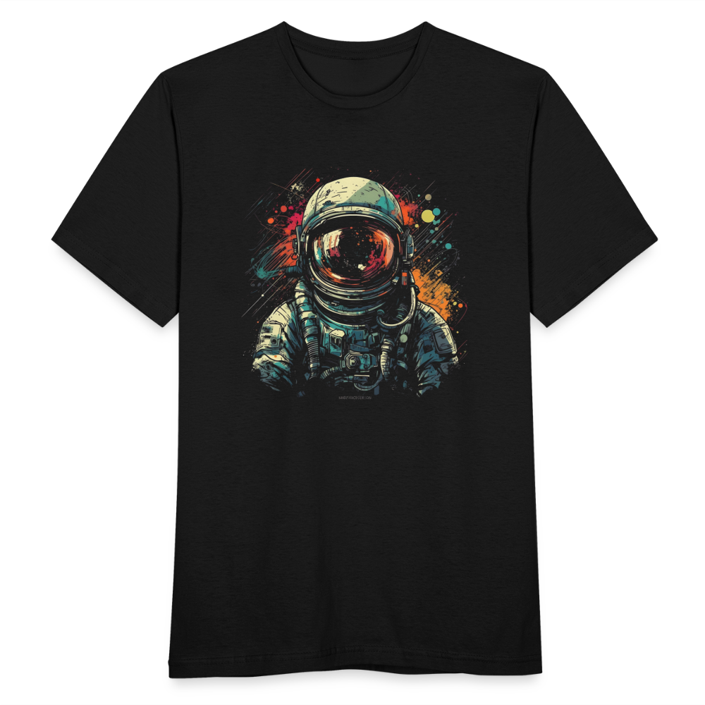 Cooler Astronaut im Retro Look - black