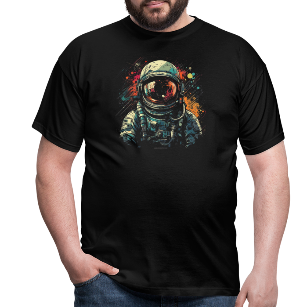 Cooler Astronaut im Retro Look - black