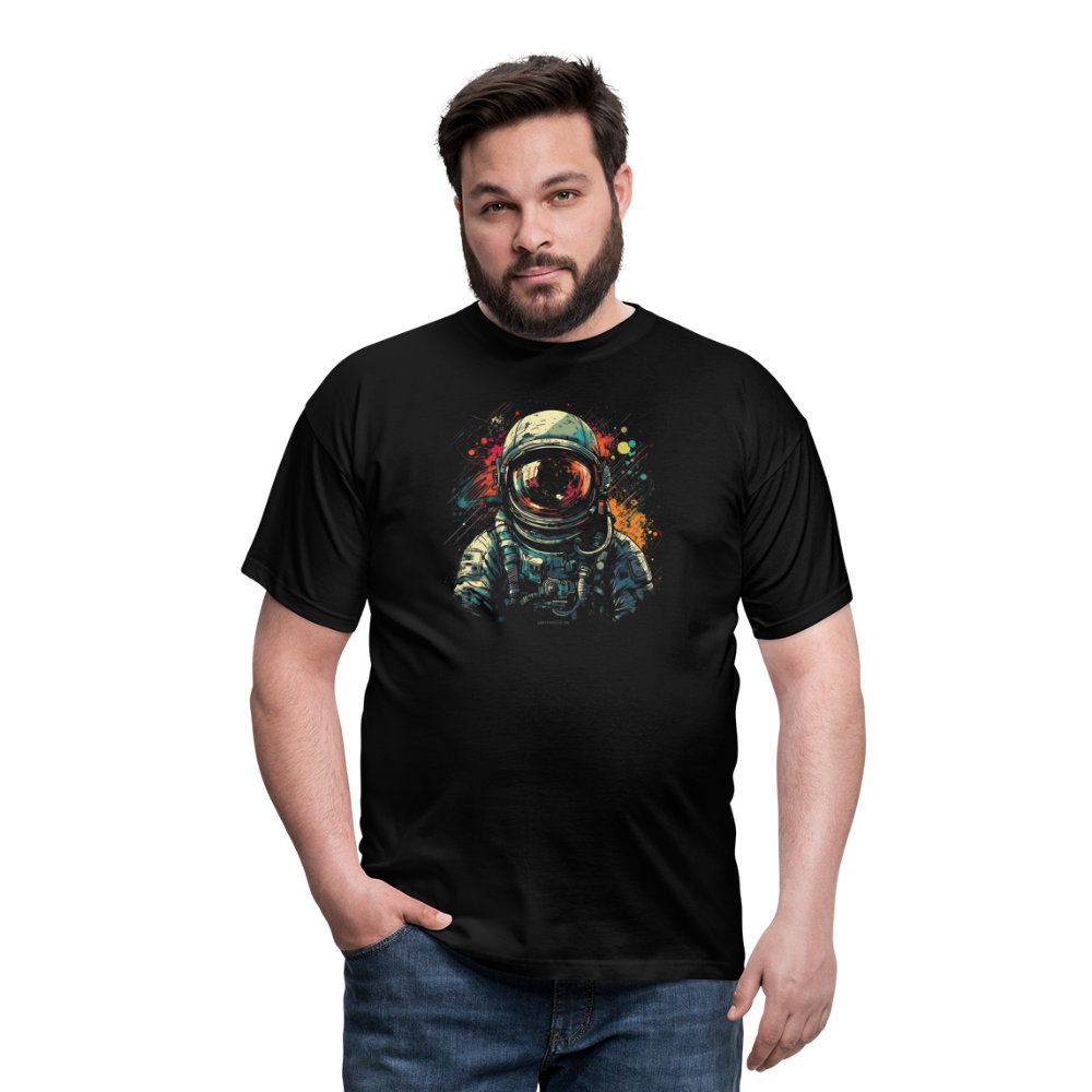 Cooler Astronaut im Retro Look - black