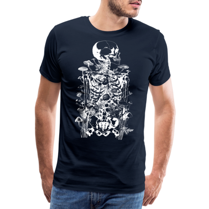 Morbides Horror Pilz Skelett - Happy Halloween - by Artful Alchemist