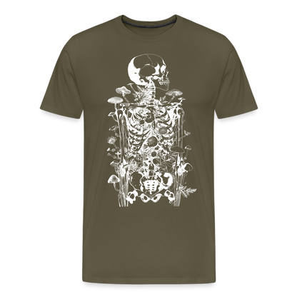 Morbides Horror Pilz Skelett - Happy Halloween - by Artful Alchemist