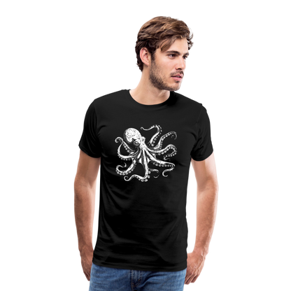 Cooler Oktopus Kraken - T-Shirt Herren - by Artful Alchemist