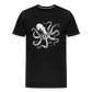 Cooler Oktopus Kraken - T-Shirt Herren - Schwarz