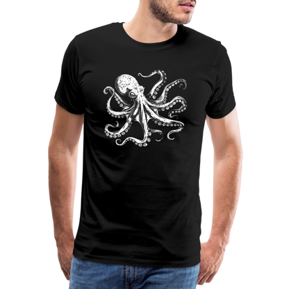 Cooler Oktopus Kraken - T-Shirt Herren - by Artful Alchemist