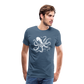 Cooler Oktopus Kraken - T-Shirt Herren - Blaugrau