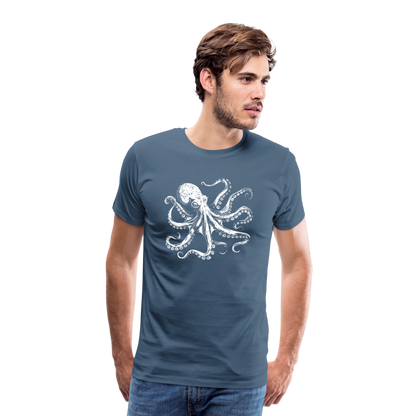 Cooler Oktopus Kraken - T-Shirt Herren - by Artful Alchemist