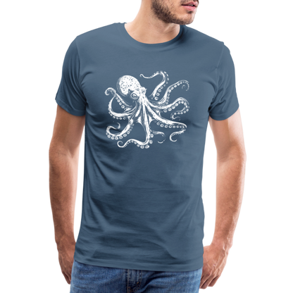 Cooler Oktopus Kraken - T-Shirt Herren - by Artful Alchemist