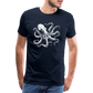 Cooler Oktopus Kraken - T-Shirt Herren - Navy