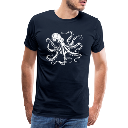 Cooler Oktopus Kraken - T-Shirt Herren - by Artful Alchemist