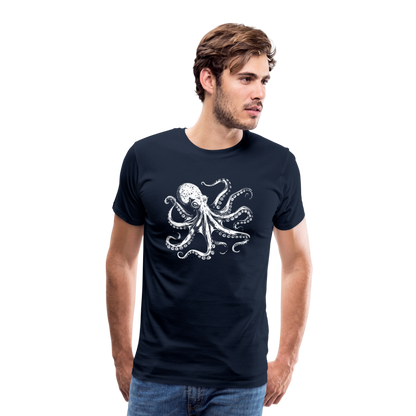 Cooler Oktopus Kraken - T-Shirt Herren - by Artful Alchemist