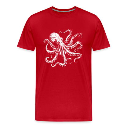 Cooler Oktopus Kraken - T-Shirt Herren - by Artful Alchemist