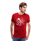 Cooler Oktopus Kraken - T-Shirt Herren - Rot