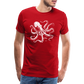 Cooler Oktopus Kraken - T-Shirt Herren - Rot