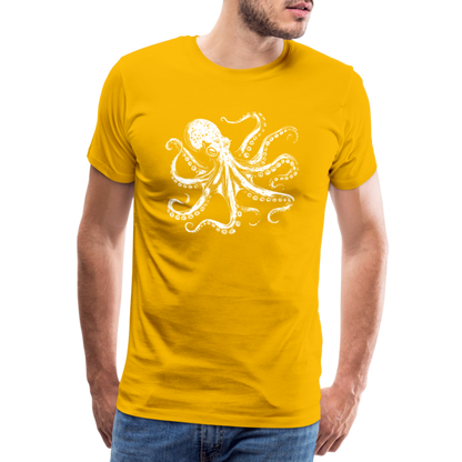 Cooler Oktopus Kraken - T-Shirt Herren - by Artful Alchemist