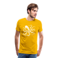 Cooler Oktopus Kraken - T-Shirt Herren - Sonnengelb