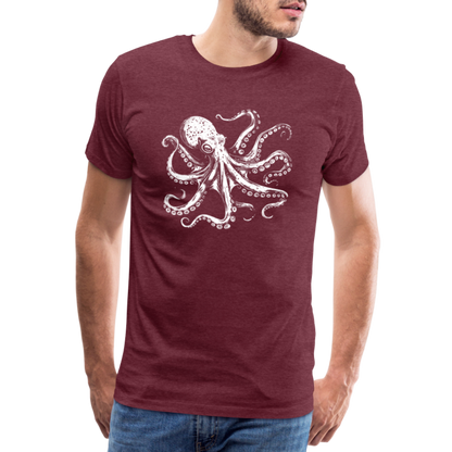Cooler Oktopus Kraken - T-Shirt Herren - by Artful Alchemist