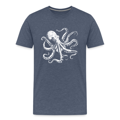 Cooler Oktopus Kraken - T-Shirt Herren - by Artful Alchemist