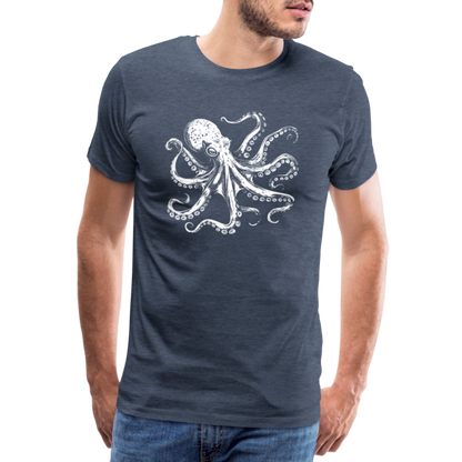 Cooler Oktopus Kraken - T-Shirt Herren - by Artful Alchemist