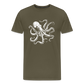 Cooler Oktopus Kraken - T-Shirt Herren - Khaki