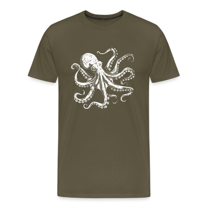 Cooler Oktopus Kraken - T-Shirt Herren - by Artful Alchemist