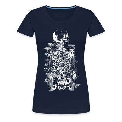 Morbides Horror Pilz Skelett - Happy Halloween - by Artful Alchemist