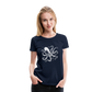 Coole Oktopus Kraken Illustration in weiß - Navy