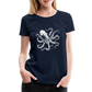 Coole Oktopus Kraken Illustration in weiß - Navy