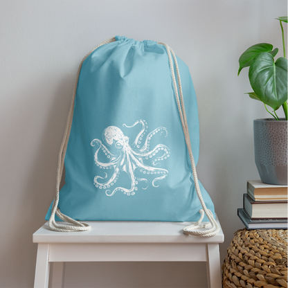 Coole Oktopus Kraken Illustration in weiß - by Artful Alchemist