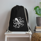 Coole Oktopus Kraken Illustration in weiß - Schwarz