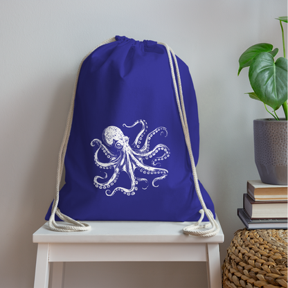 Coole Oktopus Kraken Illustration in weiß - by Artful Alchemist