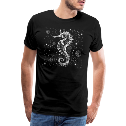 Vintage Weltraum Nautik Design Seepferd - by Artful Alchemist