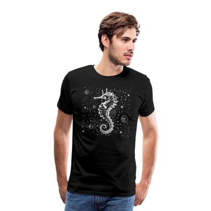 Vintage Weltraum Nautik Design Seepferd - by Artful Alchemist
