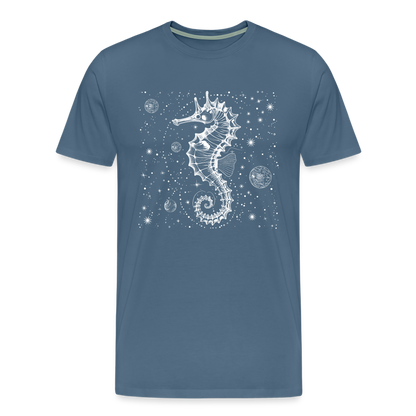 Vintage Weltraum Nautik Design Seepferd - by Artful Alchemist