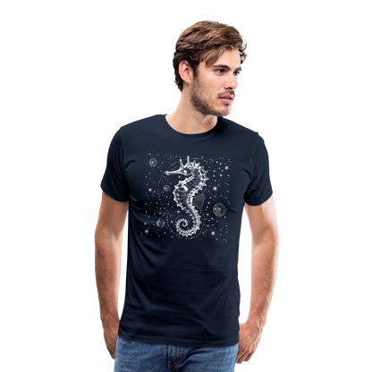 Vintage Weltraum Nautik Design Seepferd - by Artful Alchemist