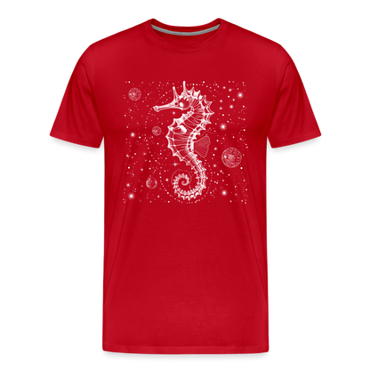 Vintage Weltraum Nautik Design Seepferd - by Artful Alchemist