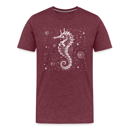Vintage Weltraum Nautik Design Seepferd - by Artful Alchemist