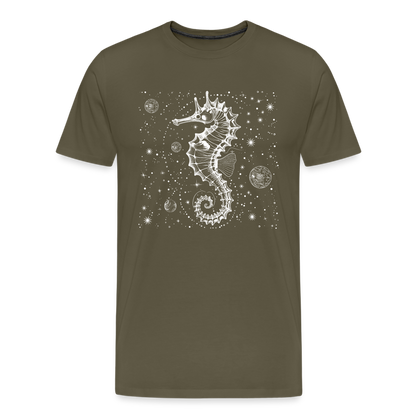 Vintage Weltraum Nautik Design Seepferd - by Artful Alchemist