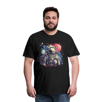Cooler Astronaut im Retro Look - Männer Premium T-Shirt - by Artful Alchemist
