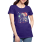 Cooler Astronaut im Retro Look - Frauen Premium T-Shirt - Lila