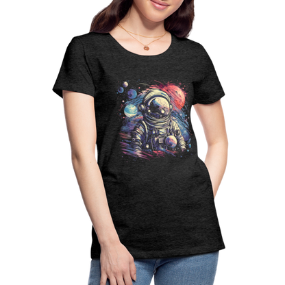 Cooler Astronaut im Retro Look - Frauen Premium T-Shirt - by Artful Alchemist